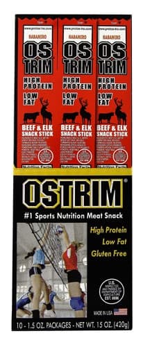 Ostrim Natural Beef & Elk Snack Stick Habanero