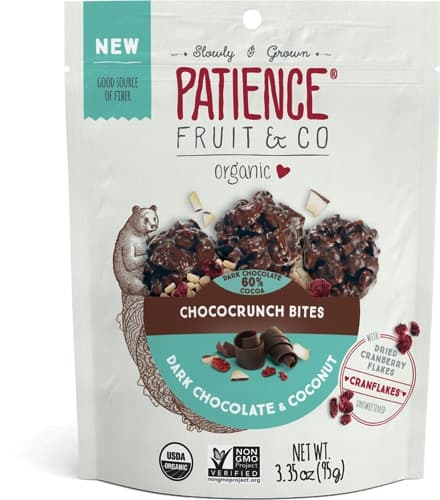 Patience Fruit & Co Chococrunch Bites Dark Chocolate & Coconut