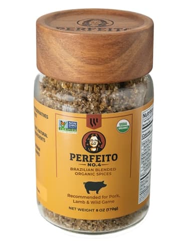 Perfeito Brazilian Blended Organic Spices No. 4 Farm Style Jar Pork