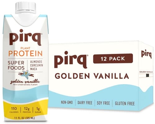 Pirq Plant-Based Protein Shake Golden Vanilla