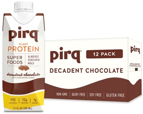 Pirq Plant Protein Shake Decadent Chocolate