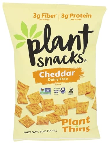 Plant Snacks Plant Thins, Dairy Free Cheddar