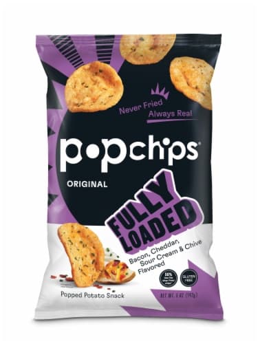 Popchips Original Fully Loaded - Bacon, Cheddar, Sour Cream & Chive Flavors