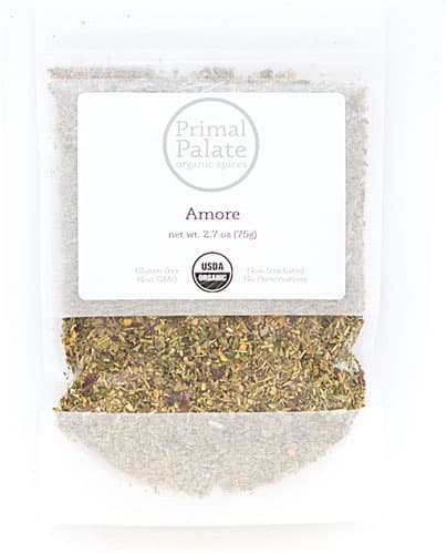 Primal Palate Organic Spices Amore