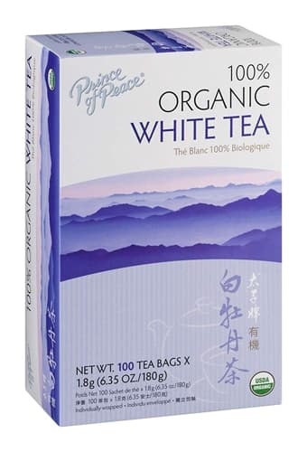 Prince Of Peace Organic Premium Peony White Tea -100 Bags