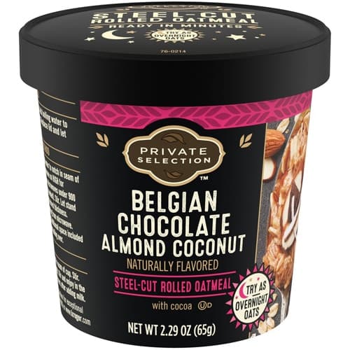 Private Selection Belgian Chocolate Almond Coconut Oatmeal