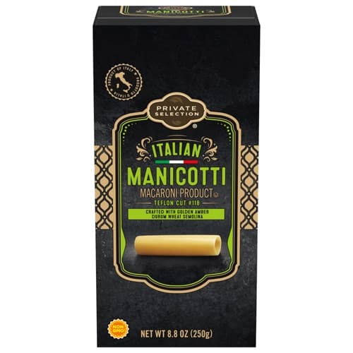 Private Selection Italian Manicotti Macaroni Product