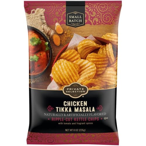 Private Selection Ripple-Cut Kettle Chips Chicken Tikka Masala