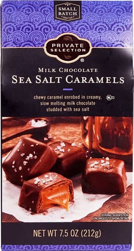 Private Selection Sea Salt Caramels Milk Chocolate