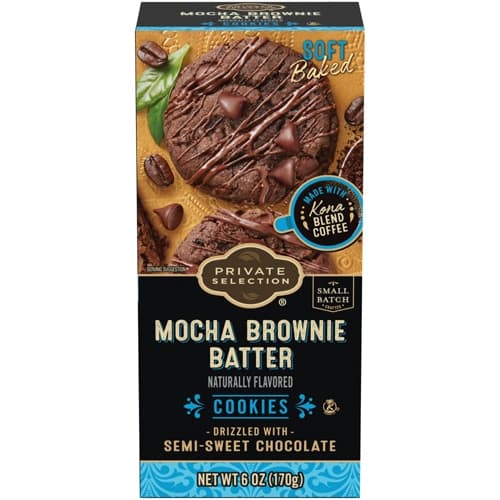 Private Selection Soft Baked Cookies Mocha Brownie Batter