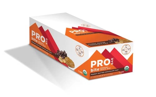 Probar Bite Organic Energy Bar Gluten Free Peanut Butter Chocolate Chip