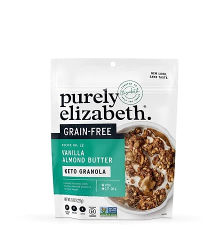 Purely Elizabeth Grain-Free Granola With Mct Oil Vanilla Almond Butter
