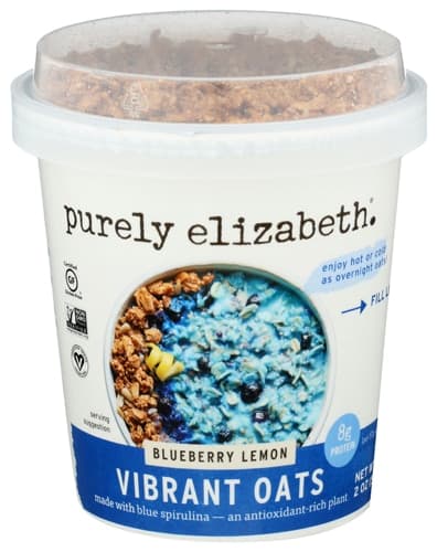 Purely Elizabeth Vibrant Oats Cup Blueberry Lemon