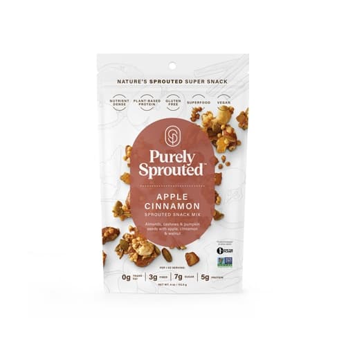 Purely Sprouted Snack Mix Apple Cinnamon