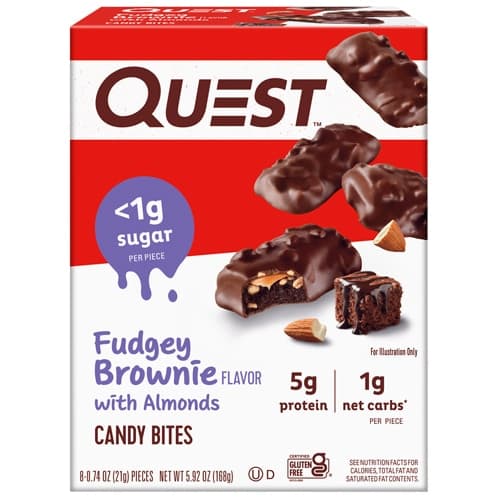 Quest Nutrition Quest Fudgey Brownie Candy Bites