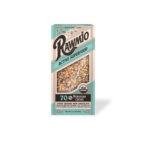 Rawmio Active Superfood Organic Raw Chocolate Bar