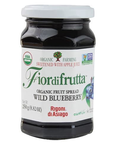 Rigoni Di Asiago Fruit Spread, Organic, Wild Blueberry
