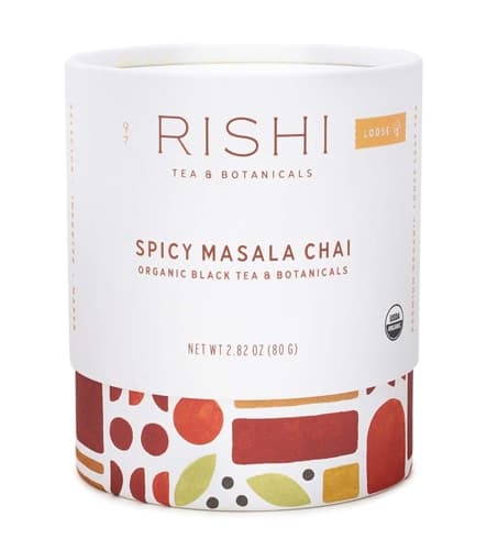 Rishi Tea Spicy Masala Chai Loose Leaf Tea