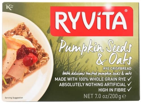 Ryvita Rye Crispbread With Pumpkin Seeds & Oats