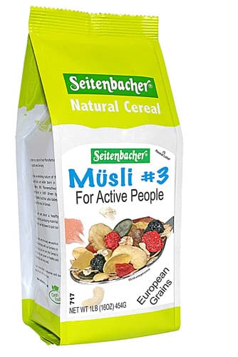 Seitenbacher All Natural Cereal #3 Musli For Active People