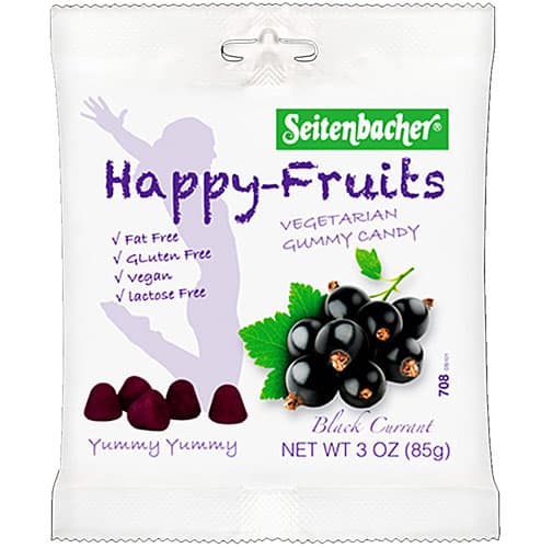 Seitenbacher Gummi Fruit Happy Fruits Black Currant