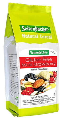 Seitenbacher Musli Cereal Gluten Free Strawberry