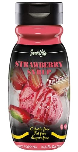 Servivita Strawbery Syrup Zero Calories