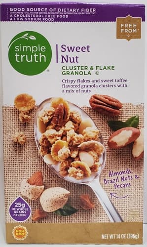 Simple Truth Cluster & Flake Granola Sweet Nut