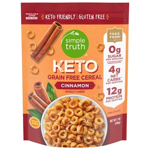 Simple Truth Keto Grain Free Cereal Cinnamon