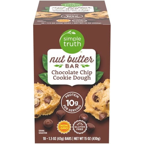 Simple Truth Nut Butter Bar Chocolate Chip Cookie Dough