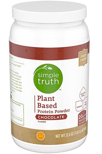 Simple Truth Plant Based Protein Powder Chocolate