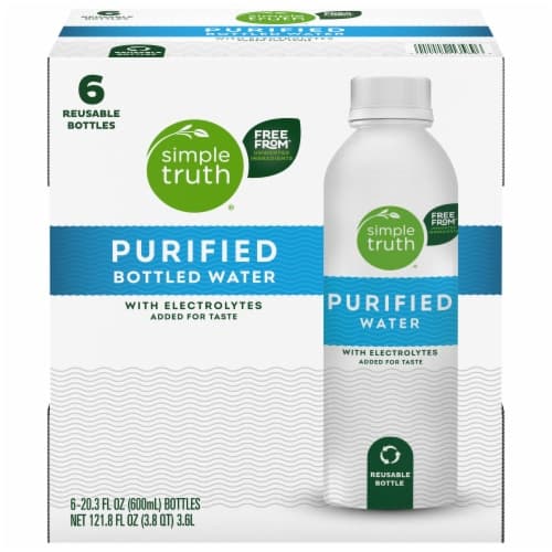 Simple Truth Organic Purified Reusable Bottled Water