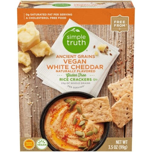 Is it Whole 30? Simple Truth Vegan White Cheddar Rice Crackers