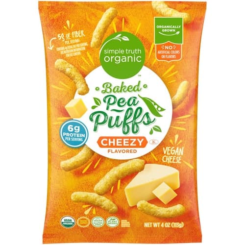Simple Truth Organic Cheezy Flavored Baked Pea Puffs