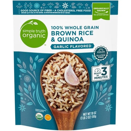 Simple Truth Organic Brown Rice & Quinoa Garlic