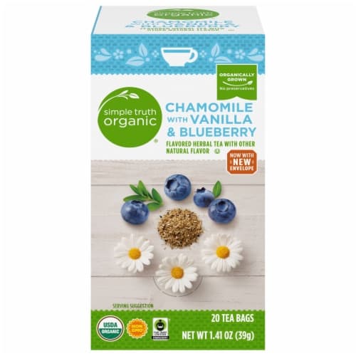 Simple Truth Organic Chamomile With Vanilla & Blueberry Herbal Tea