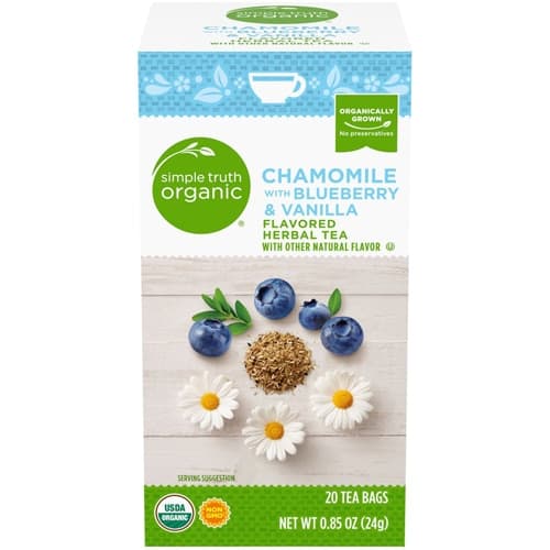 Simple Truth Organic Chamommile With Blueberry & Vanilla Herbal Tea
