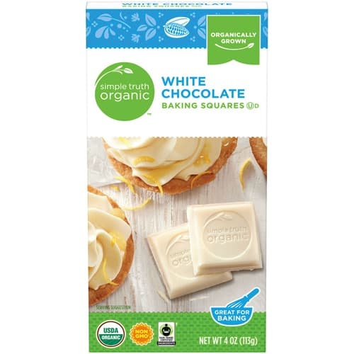 Simple Truth Organic Chocolate Baking Squares White Chocolate