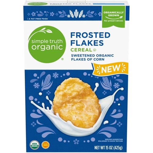 Is it Lactose Free? Simple Truth Organic Frosted Flakes Cereal