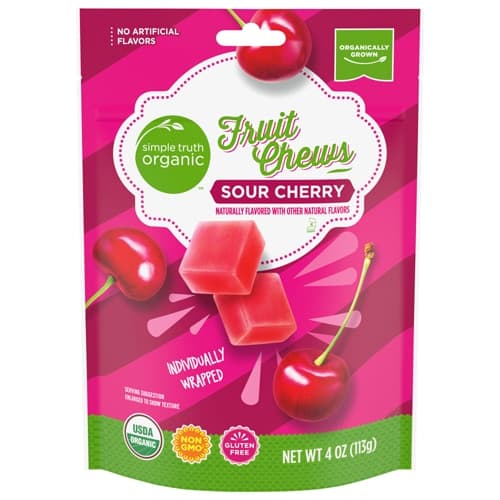 Simple Truth Organic Sour Cherry Fruit Chews