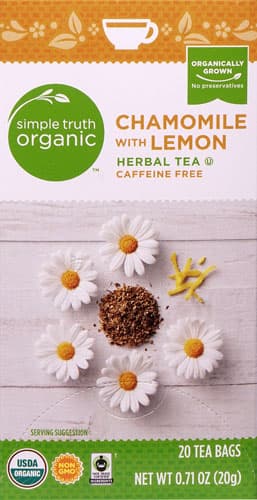 Simple Truth Organic Herbal Tea Chamomile With Lemon