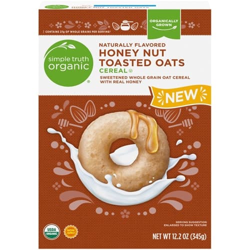 Simple Truth Organic Honey Nut Toasted Oat Cereal
