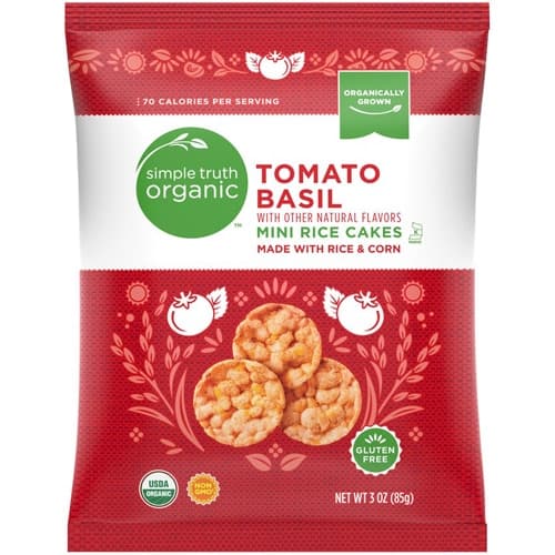 Simple Truth Organic Mini Rice Cakes Tomato Basil