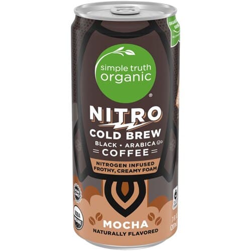 Simple Truth Organic Nitro Cold Brew Coffee Mocha