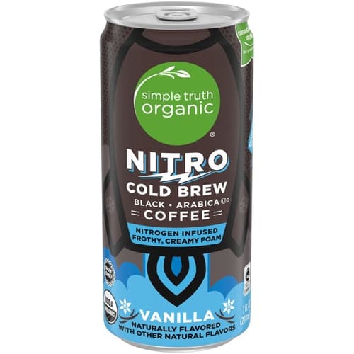 Simple Truth Organic Nitro Cold Brew Coffee Vanilla