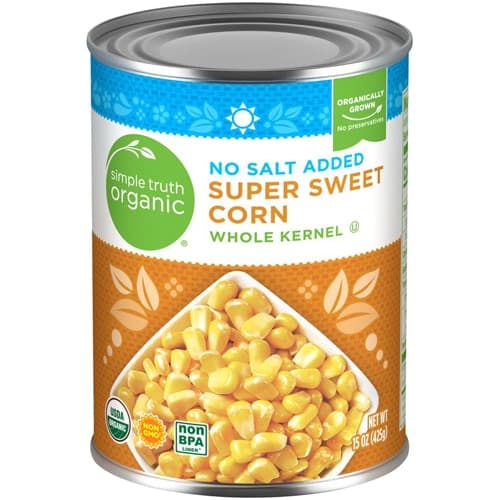 Simple Truth Organic Whole Kernel Corn No Salt Added