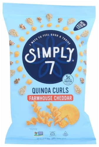 Simply 7 Quinoa Curls Gluten Free Farmhouse Cheddar