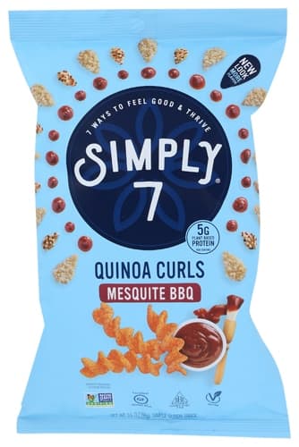 Simply 7 Quinoa Curls Gluten Free Mesquite Bbq