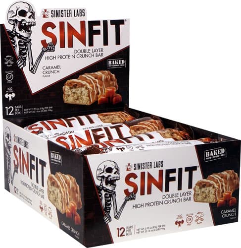 Sinister Labs Sinfit Bar Caramel Crunch