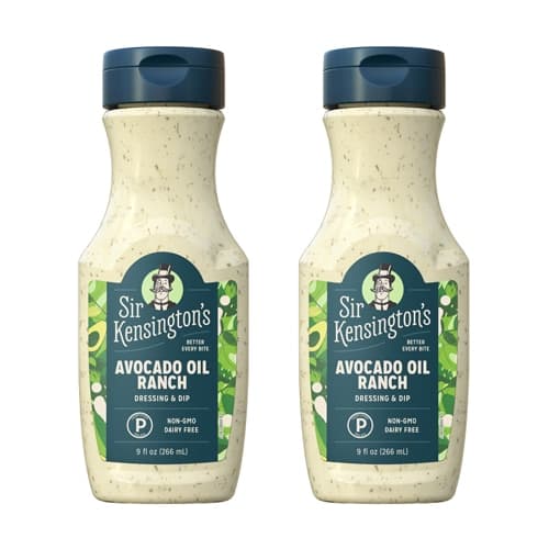 Sir Kensington'S Keto & Paleo Avocado Oil Ranch Dairy-Free Dressing Sauce Dip